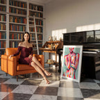 Traditional Home Library Photo Mockup