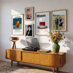 Mid-Century Modern Gallery Wall Photo Mockup