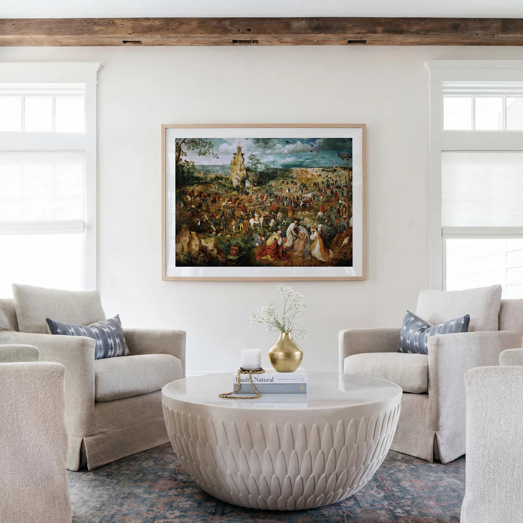 Coastal Living Room Photo Mockup