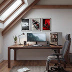 Minimalist Game Room Photo Mockup