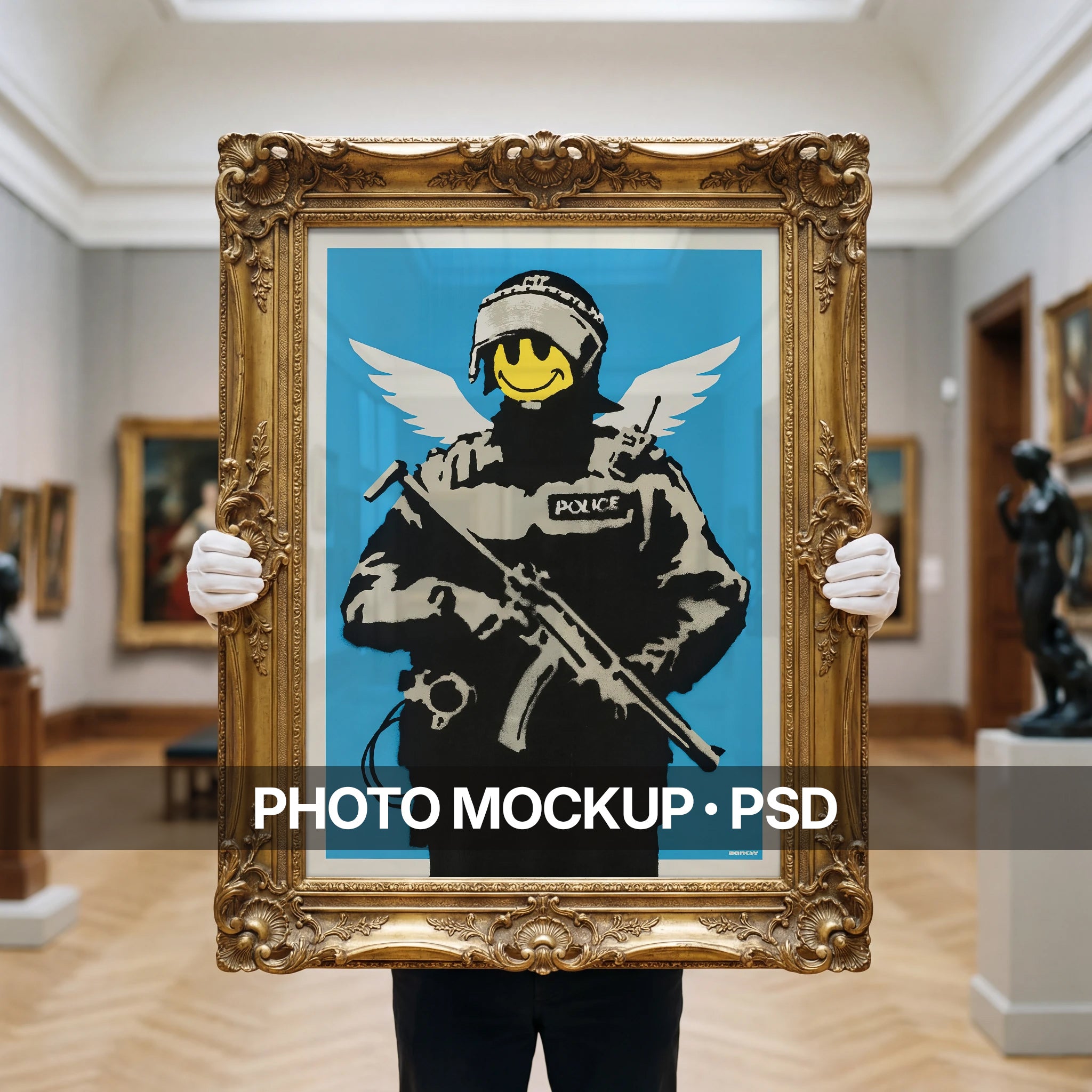 Portrait Wall Art Mockups