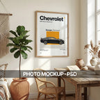 Bohemian Bedroom Photo Mockup