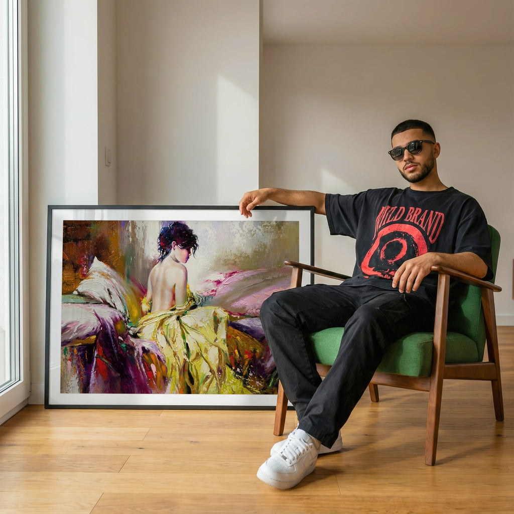 Contemporary Living Room Photo Mockup