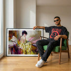 Contemporary Living Room Photo Mockup