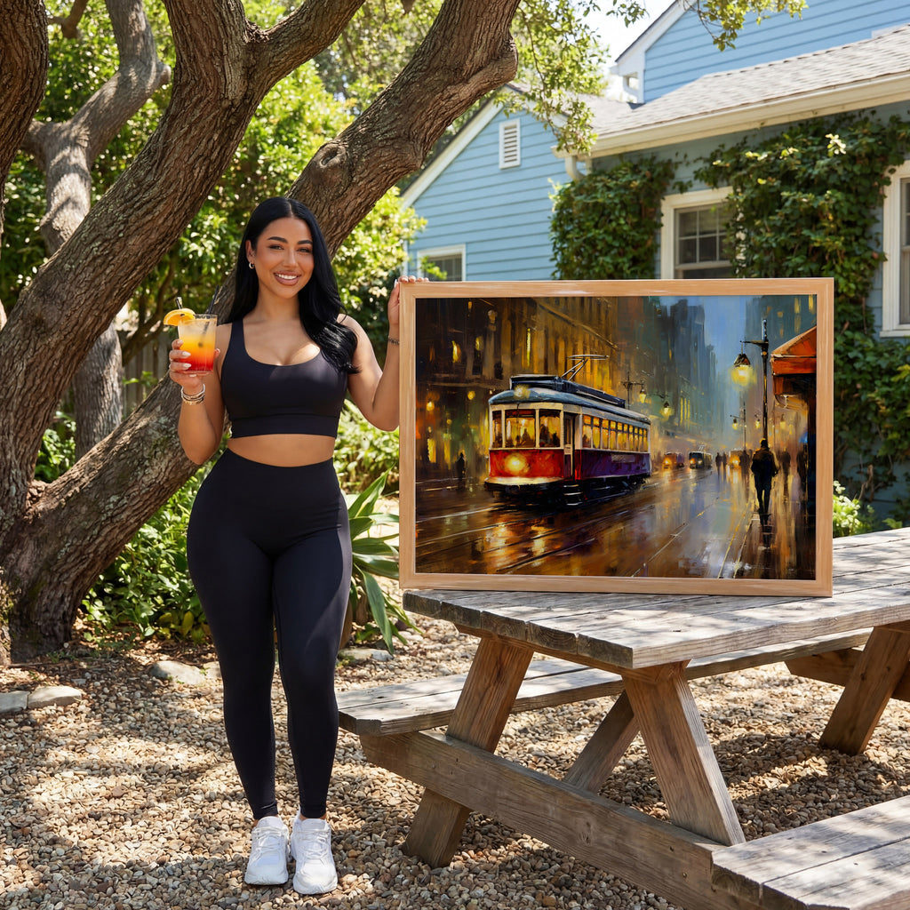 Backyard Picnic Table Photo Mockup