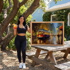 Backyard Picnic Table Photo Mockup