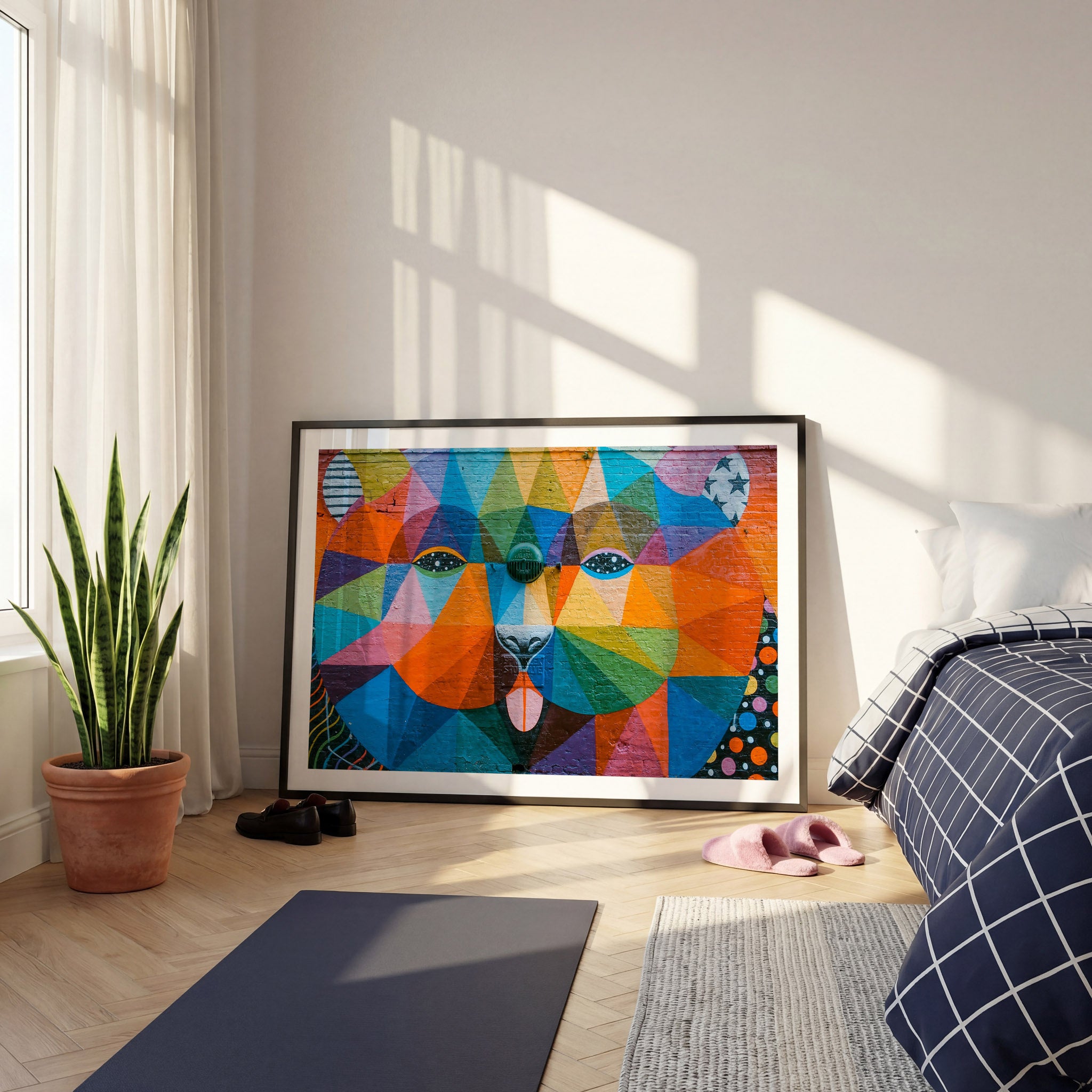 Minimalist Bedroom Photo Mockup