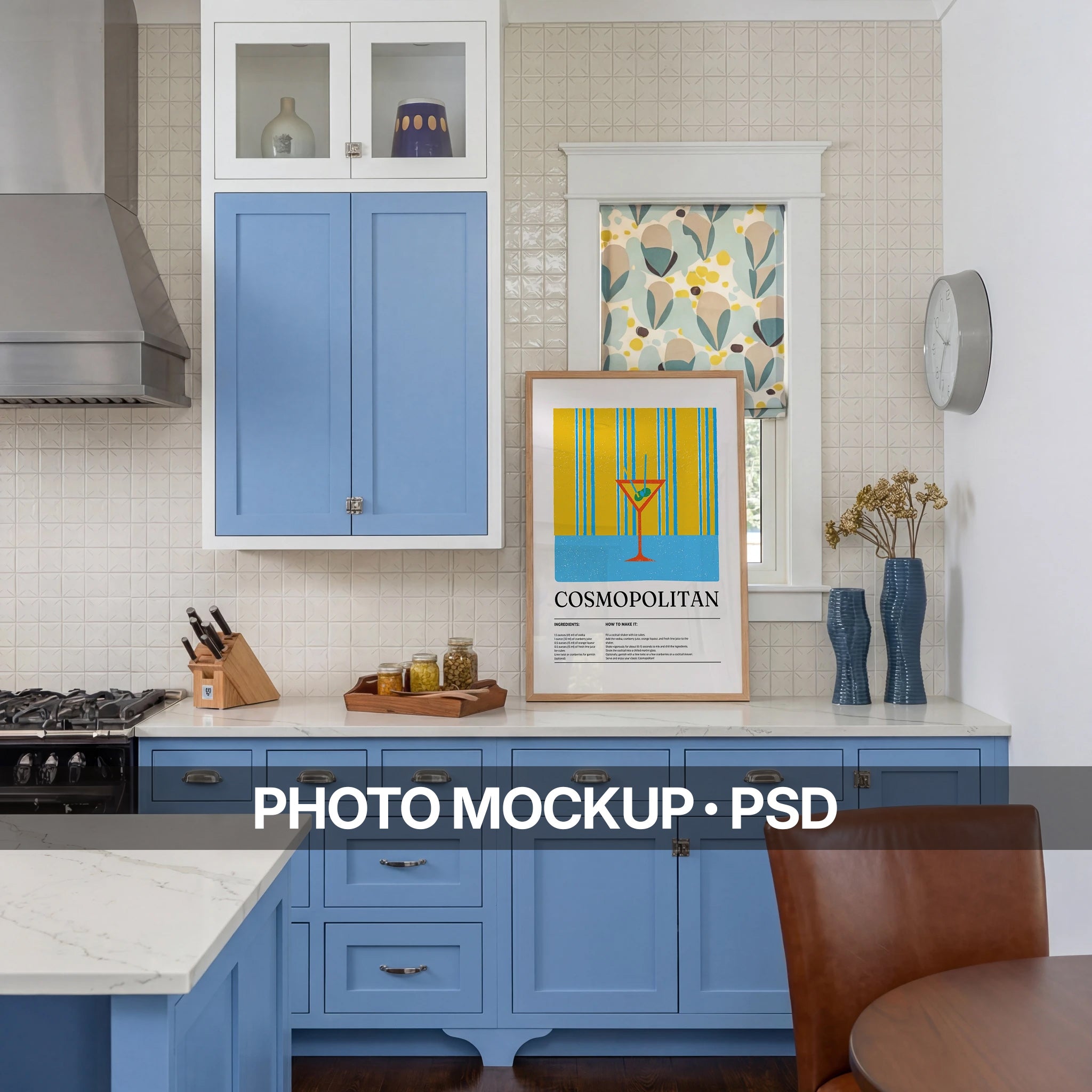 Traditional Kitchen Photo Mockup