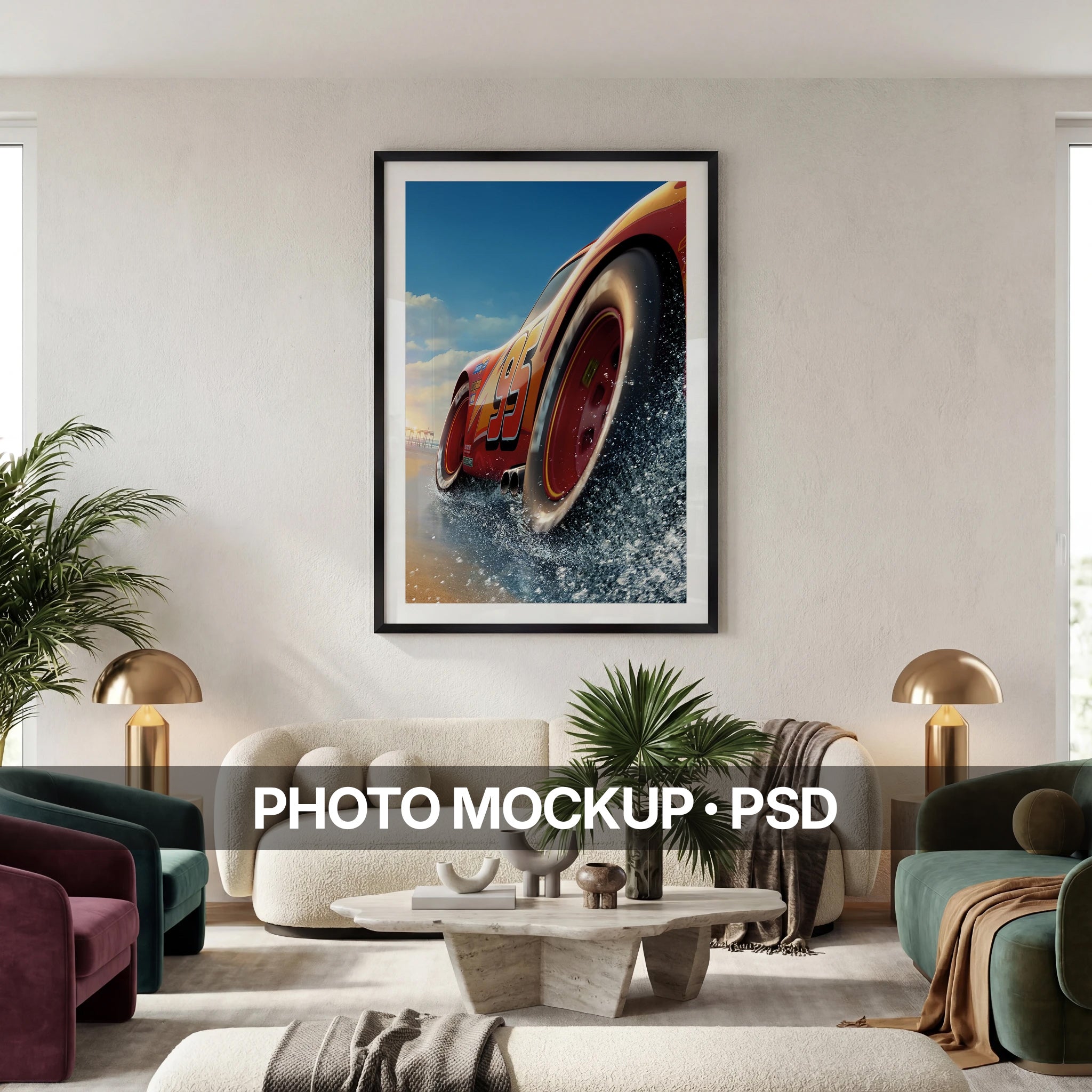 Organic Modern Wall Art Mockups