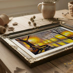Rustic Studio Frame Photo Mockup