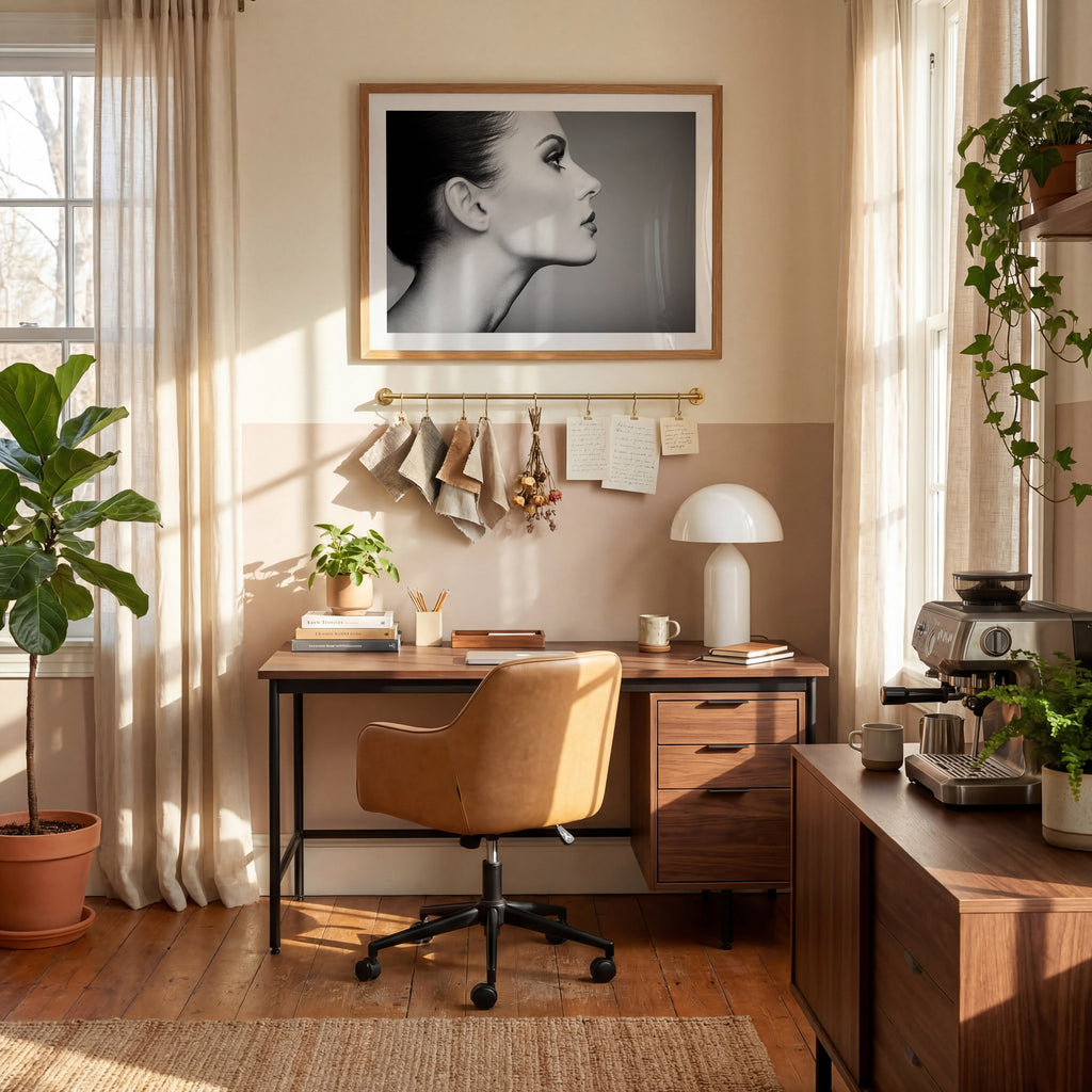 Contemporary Home Office Photo Mockup