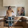 Rustic Kitchen Photo Mockup