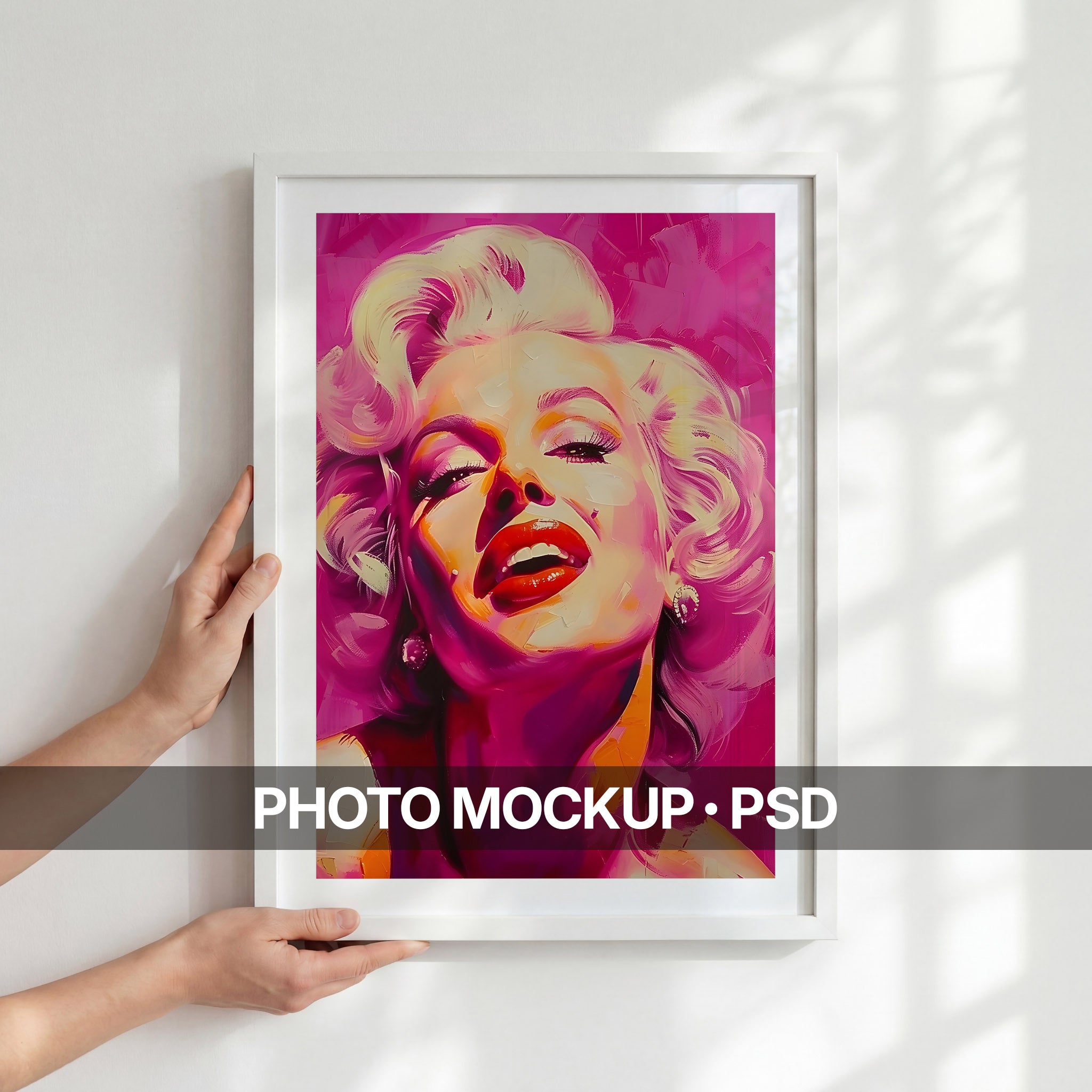 Minimalist Wall Photo Mockup