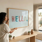 Organic Modern Living Room Photo Mockup