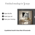 Traditional Bar Cart Photo Mockup