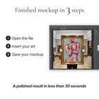 Traditional Gallery Photo Mockup