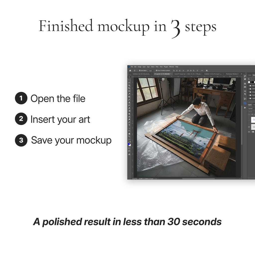 Creative Studio Photo Mockup