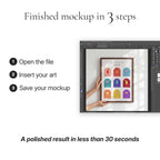 Minimalist Wall Photo Mockup