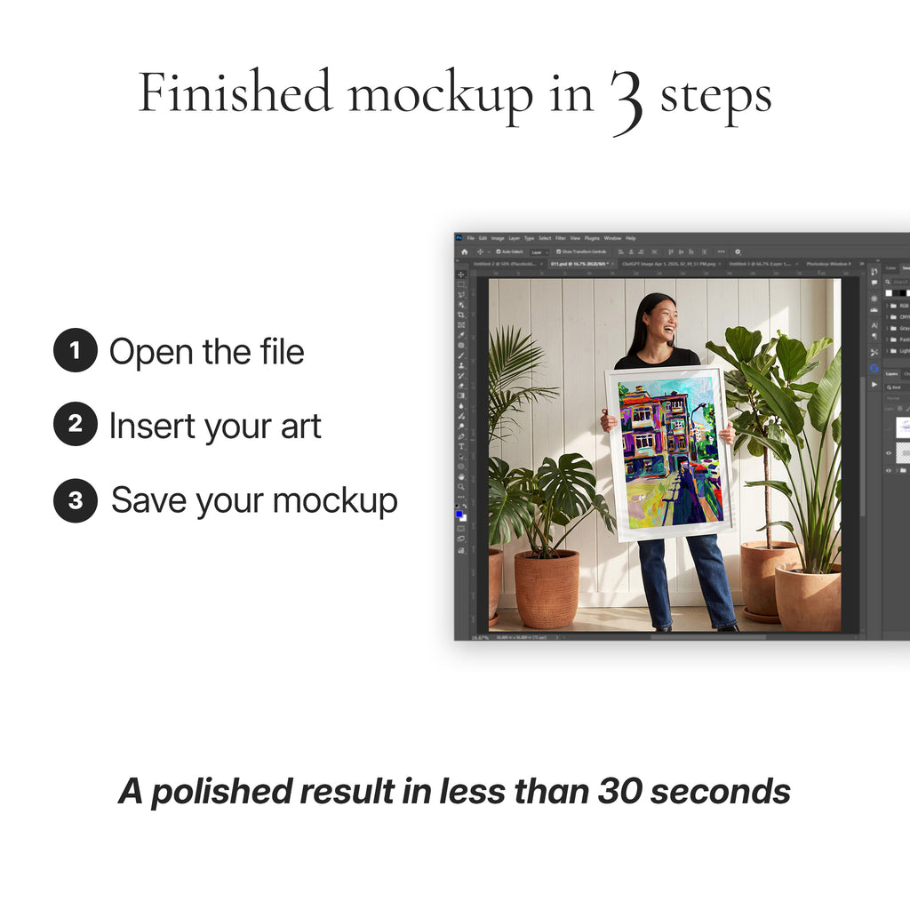 Coastal Entryway Photo Mockup