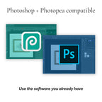 Ornate Frame Photo Mockup