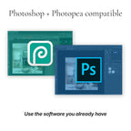 Bohemian Living Room Photo Mockup