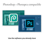 Minimalist Closeup Photo Mockup