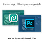 Rustic Studio Frame Photo Mockup