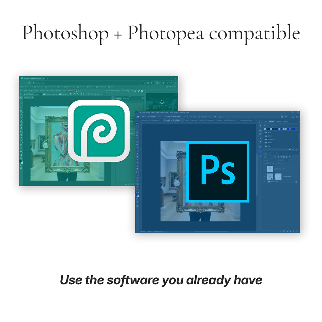 Traditional Gallery Photo Mockup