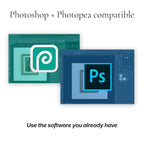 Ornate Frame Photo Mockup