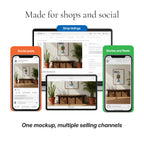 Minimalist Entryway Photo Mockup