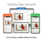 Ornate Frame Photo Mockup