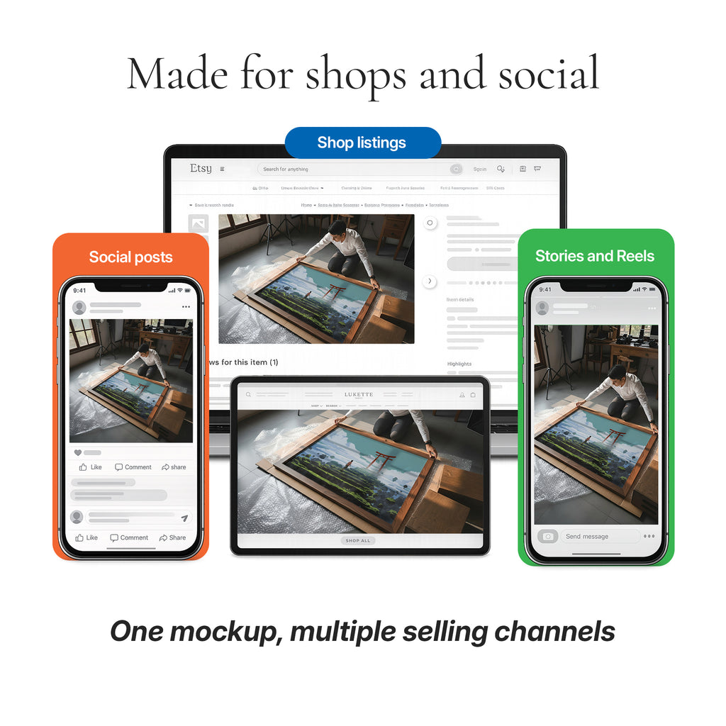 Creative Studio Photo Mockup