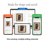 Ornate Frame Photo Mockup