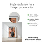 4-in-1 Minimalist Frame Photo Mockup