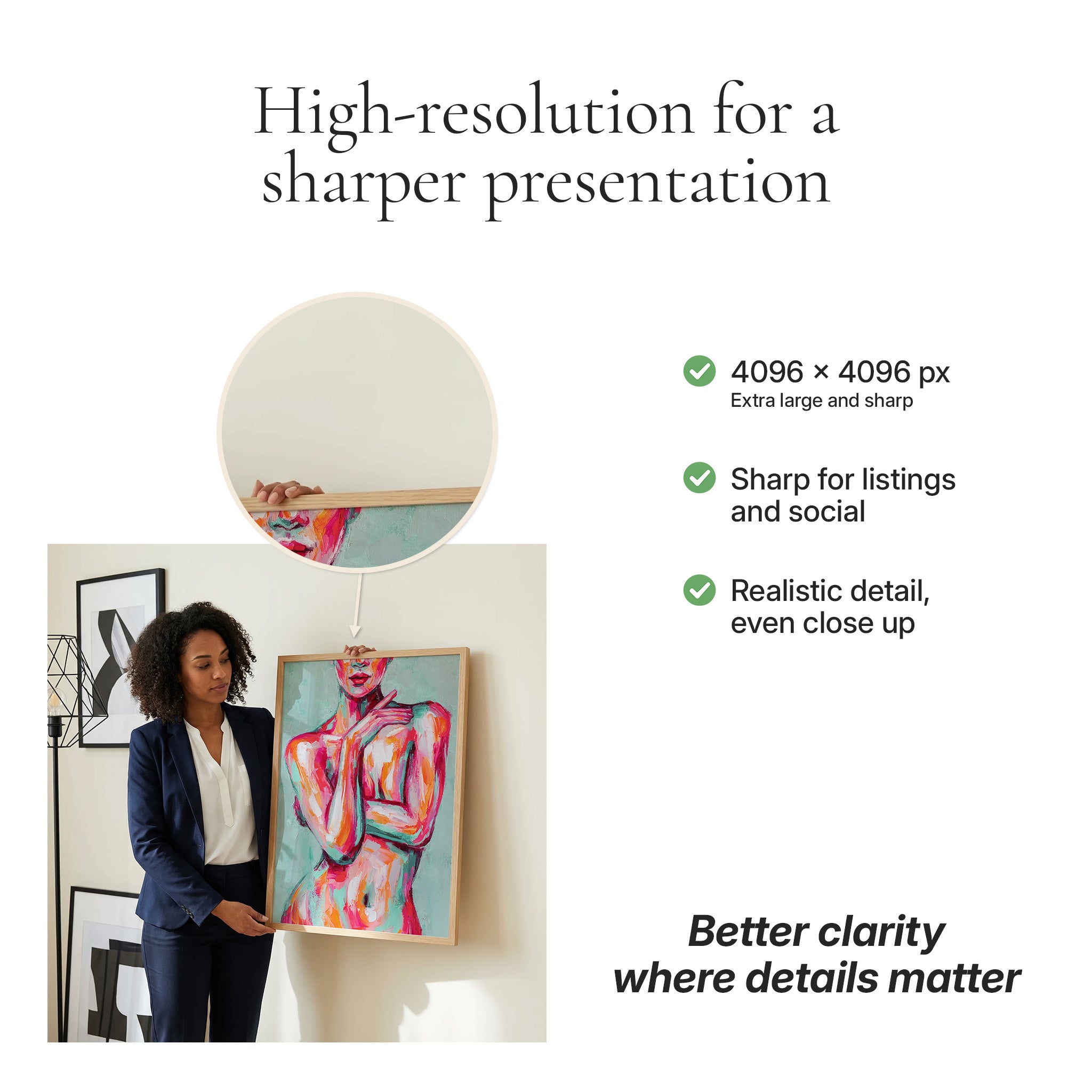 Minimalist Closeup Photo Mockup