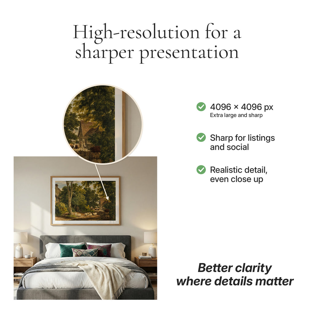 Minimalist Bedroom Photo Mockup