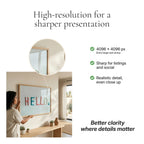 Organic Modern Living Room Photo Mockup