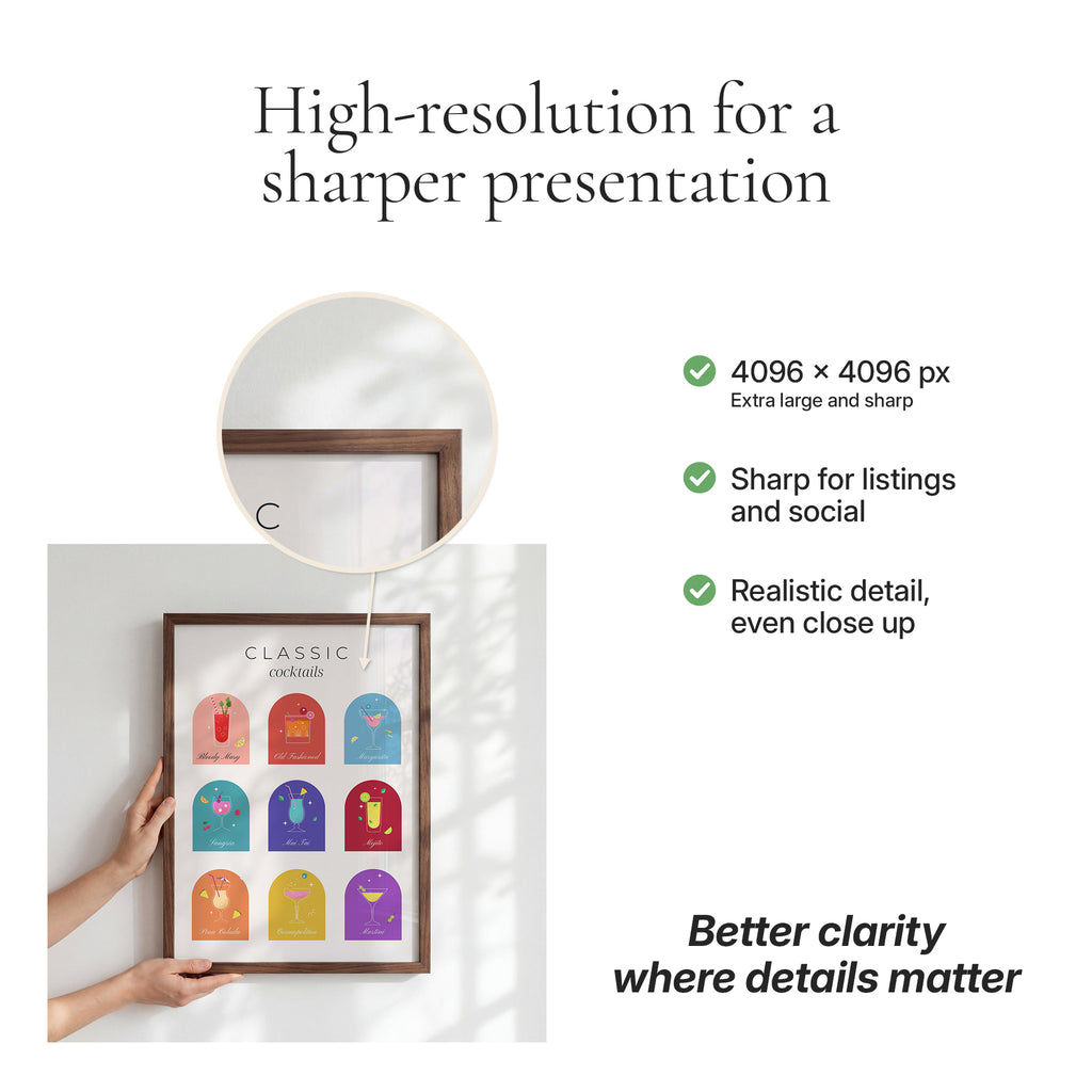 Minimalist Wall Photo Mockup