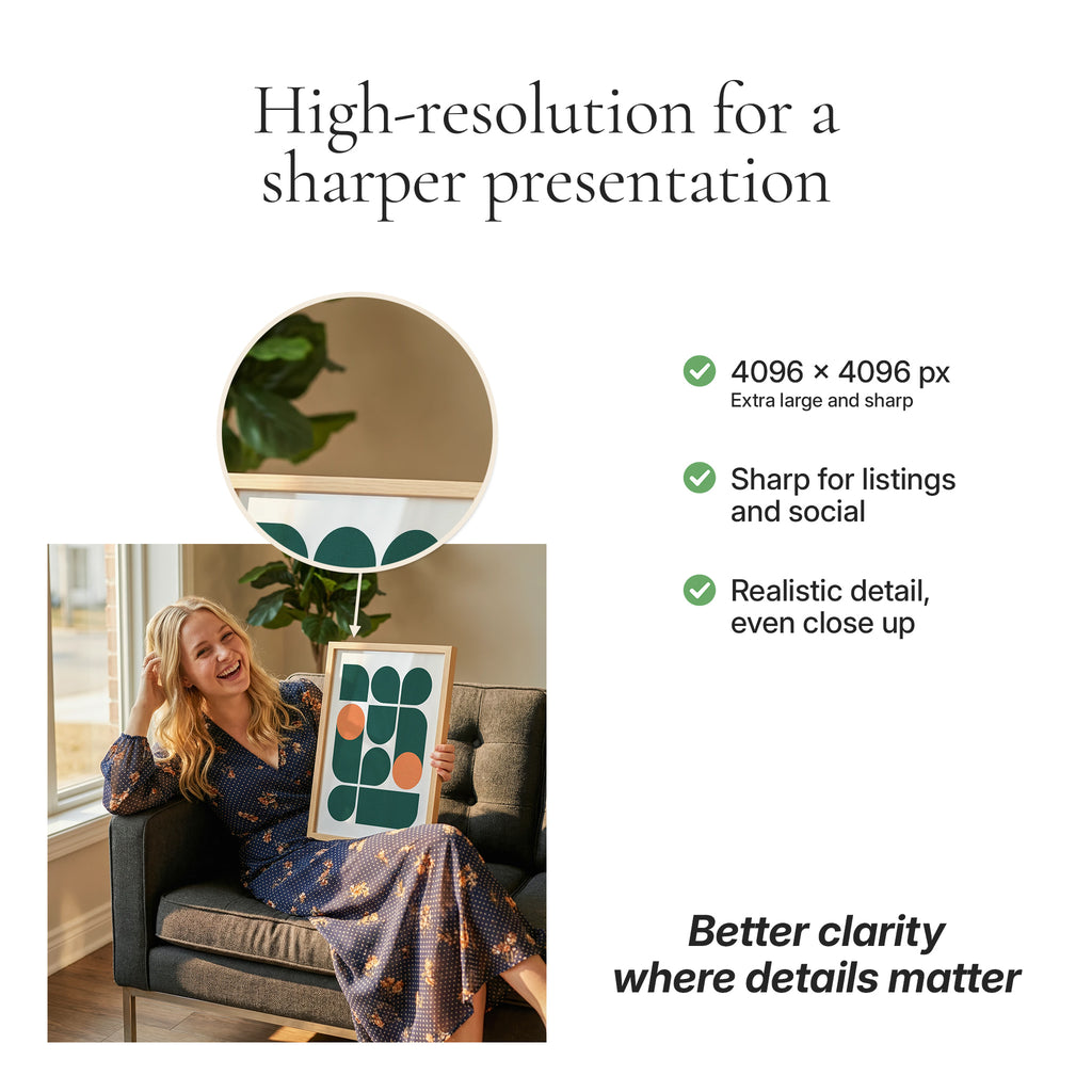 Contemporary Living Room Photo Mockup