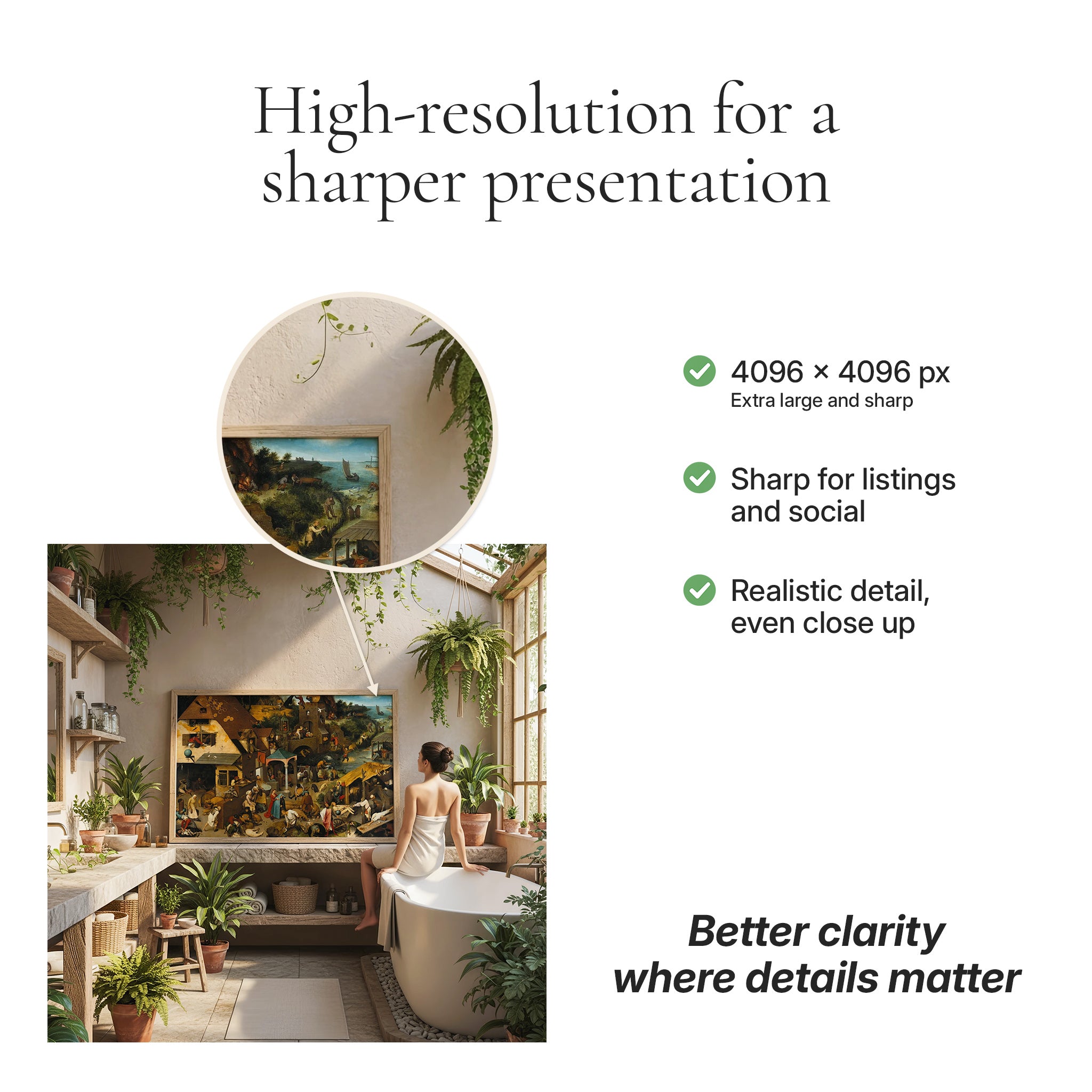 Greenhouse Bathroom Photo Mockup