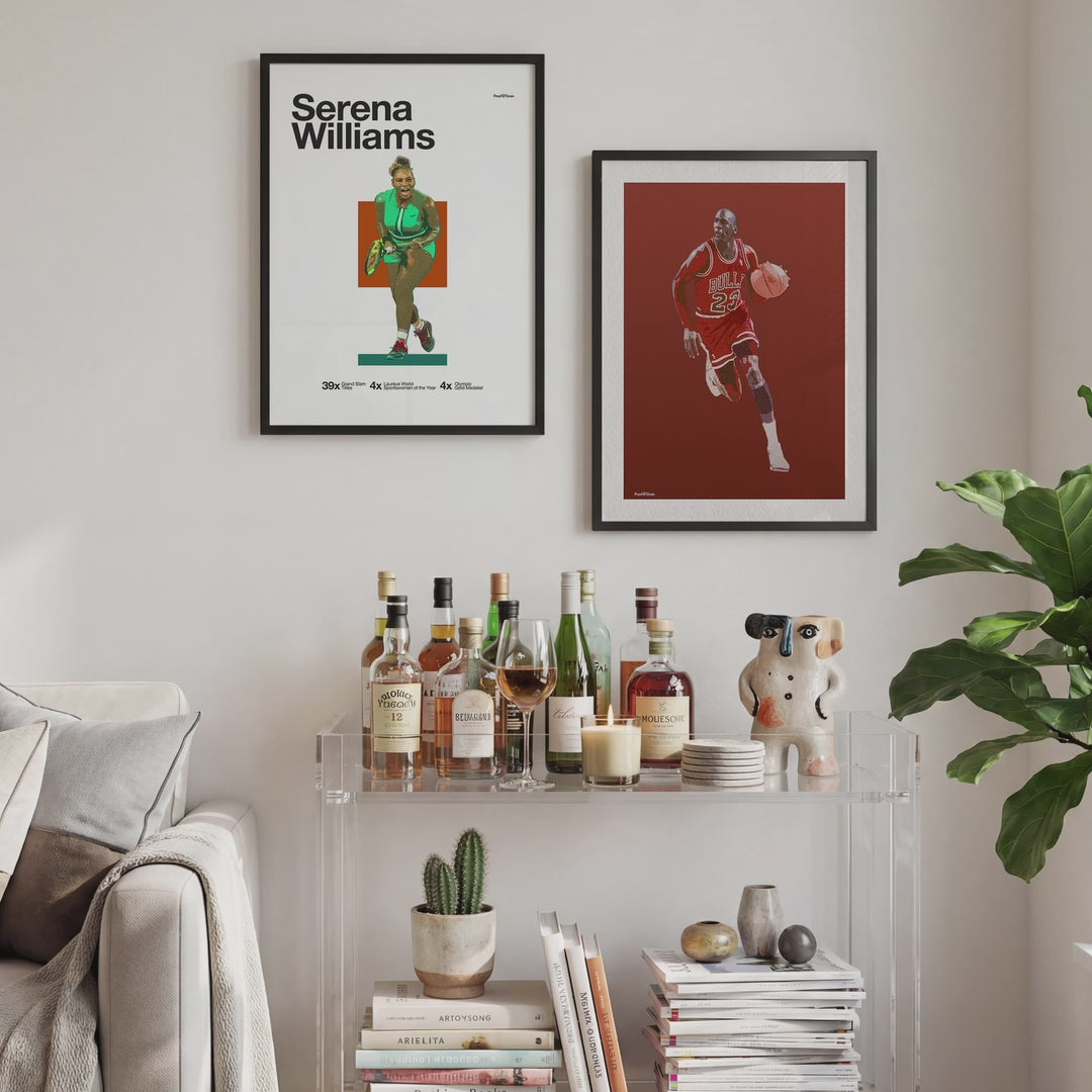 Minimalist Bar Cart Photo Mockup