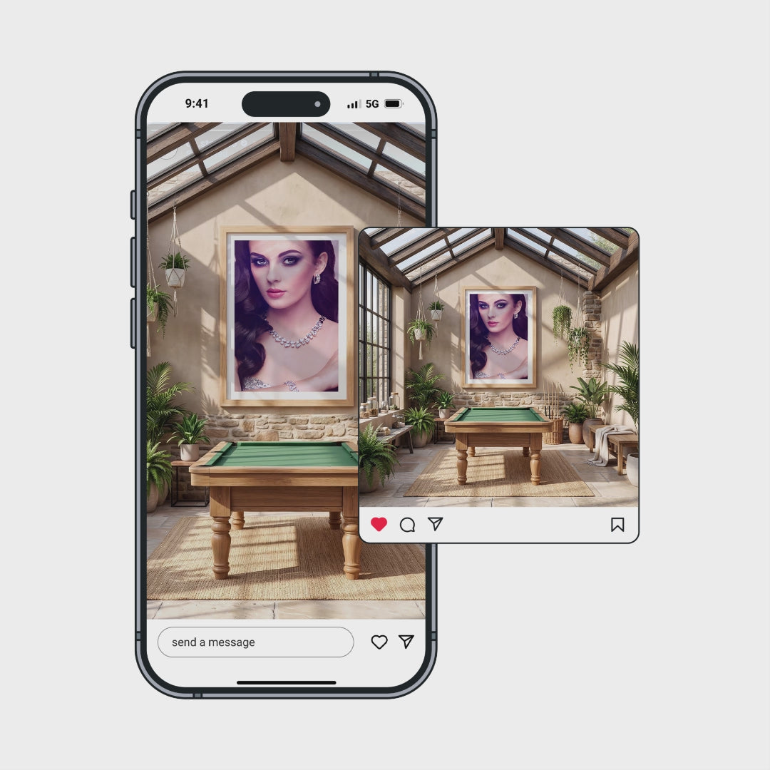 Rustic Game Room Video Mockup