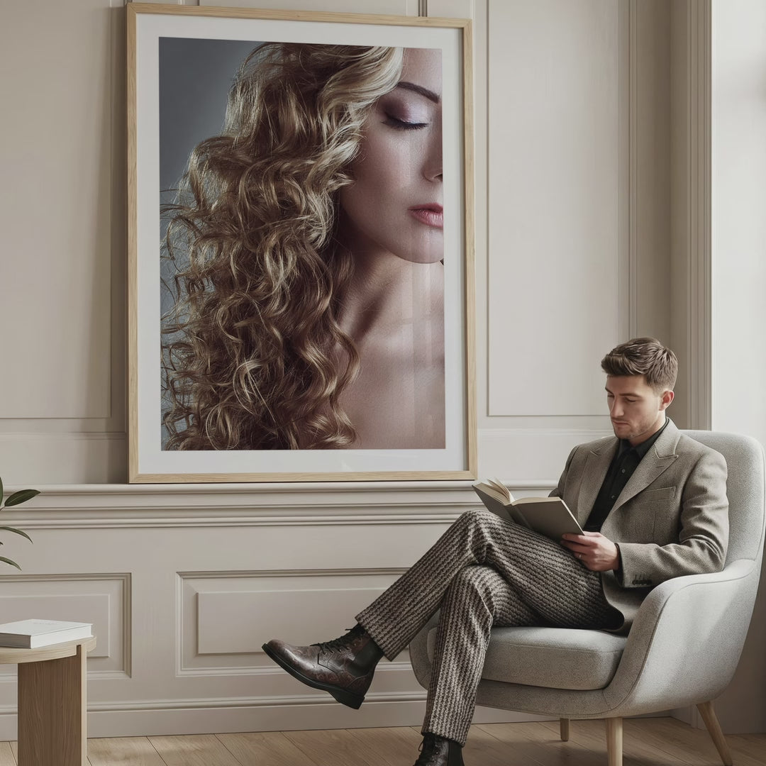 Traditional Living Room Photo Mockup