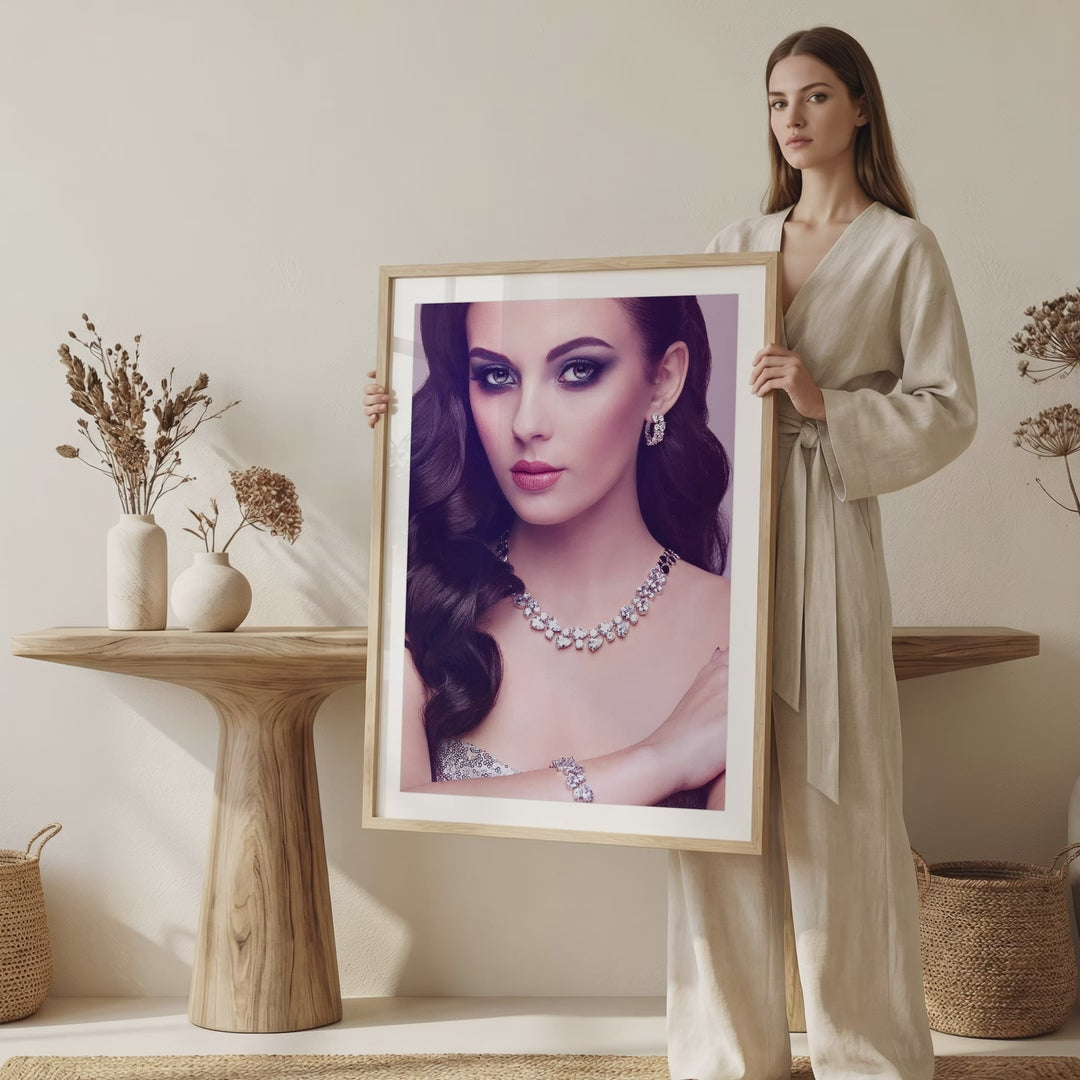 Japandi Living Room Photo Mockup