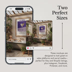 Wall Art Video Mockup Bundle — Rustic Greenhouse v1