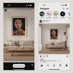Japandi Living Room Video Mockup