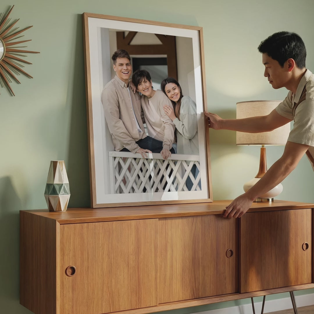 Mid-Century Modern Living Room Photo Mockup