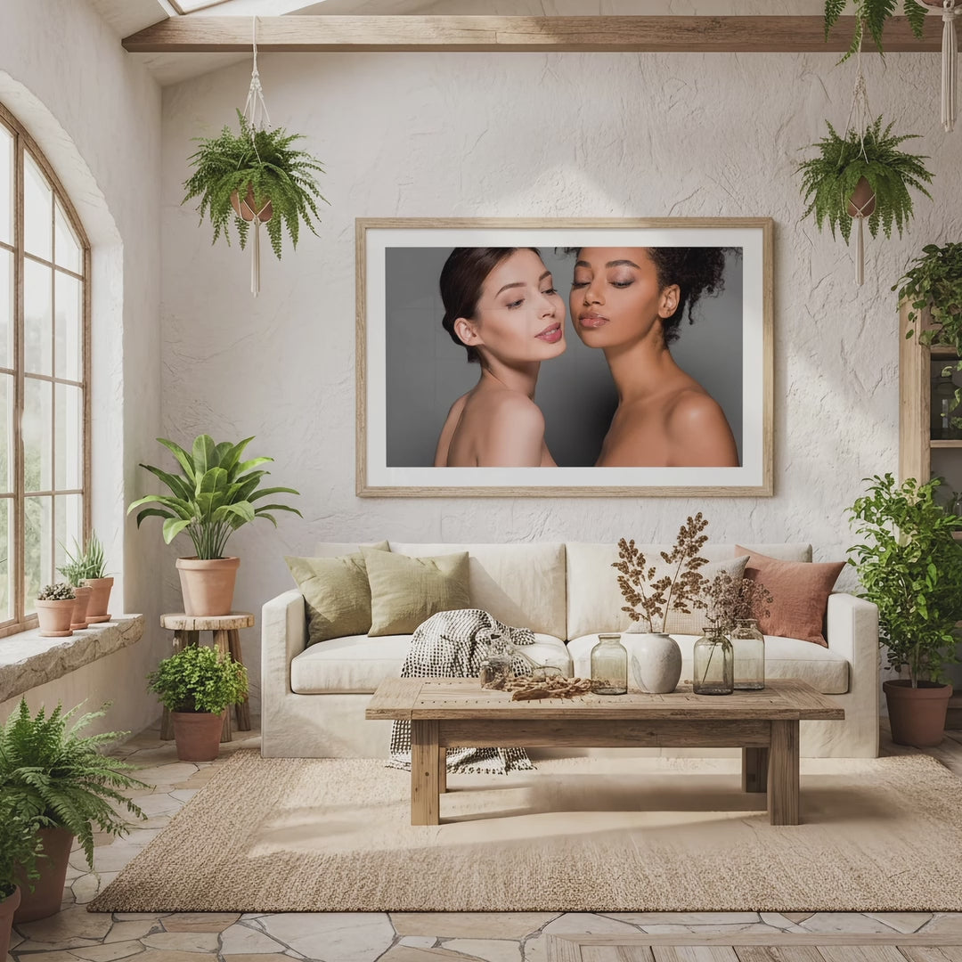Greenhouse Living Room Photo Mockup
