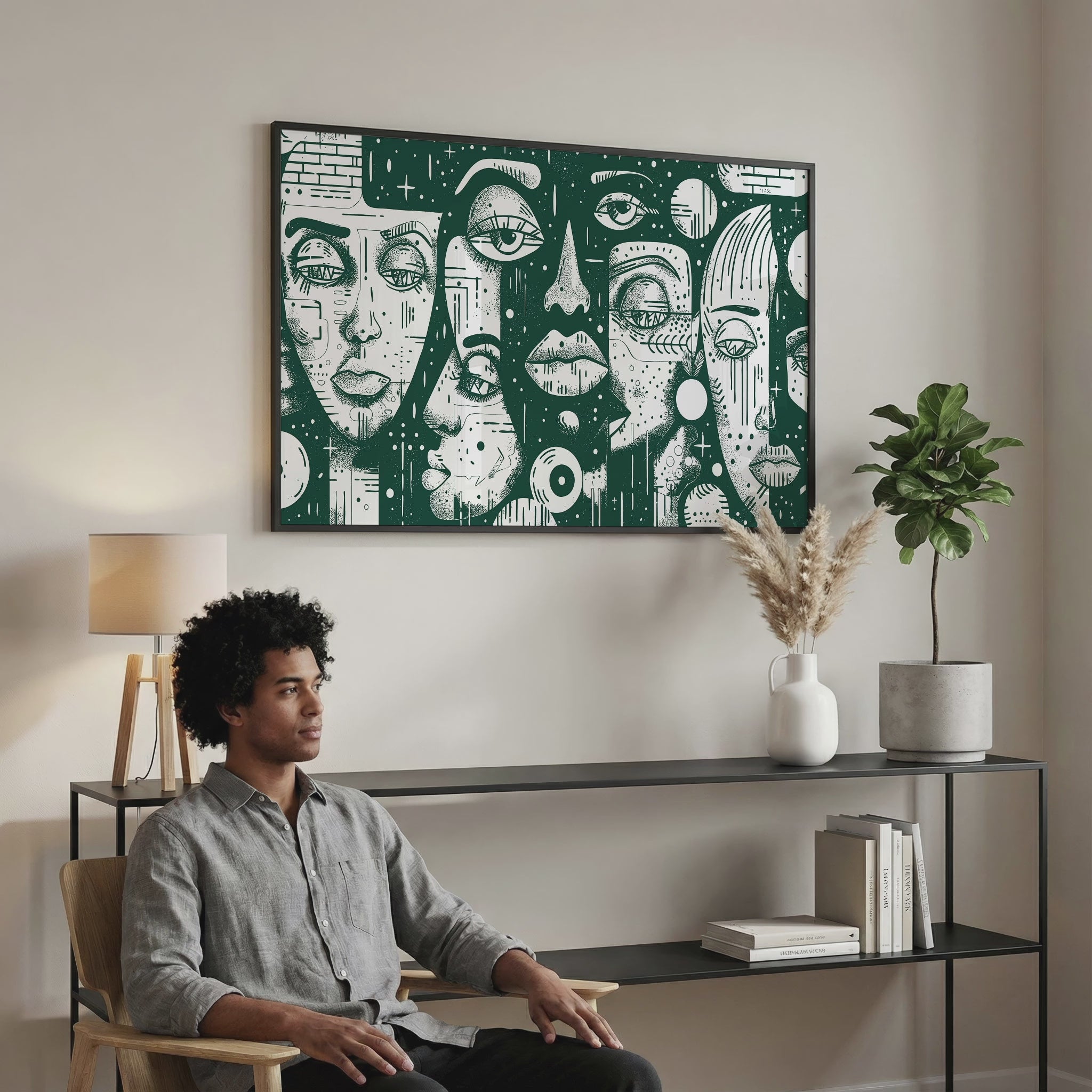 Minimal Living Room Photo Mockup