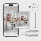 Scandinavian Laundry Room Video Mockup